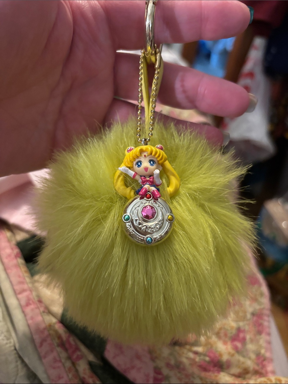 Sailor Moon Pom Pom Bag Charm